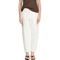 Comma, Barrel-Leg-Denim Relaxed Fit Weiß 38