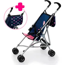 Bayer Puppenbuggy Fee blau/rosa