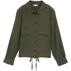 TOM TAILOR Damen Jacke im Utility-Look, grün, Uni, Gr. 36