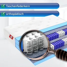 Matratzen Perfekt Matratze 90x200cm Terra Med Box2, 33cm hoch Boxspring Härtegrad 4