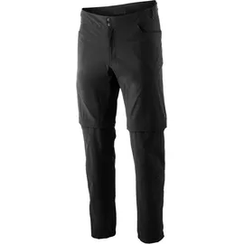 Gonso Herren Adventure Zip Off Radhose lang (Größe 5XL, schwarz)