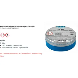 Felder Lötfett 50g