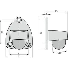 BASI Türstopper Stahl