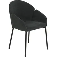 Hela Esszimmerstuhl TIZIANA (Set, 2 St), mit Armlehnen schwarz