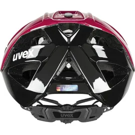 Uvex Quatro 52-57 cm ruby red/black