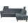 Home Affaire Ecksofa »Palmera L-Form«, Federkern, wahlweise mit Bettfunktion und mit/ohne Stauraum