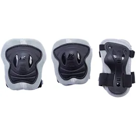 K2 Junior Pad Set Black/Grey S