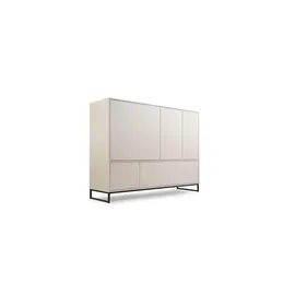 bettso Highboard 160 x 120,5 cm Beige