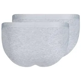SKINY Tanga-Slip grau S 4er Pack