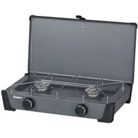 ENDERS Enders® Gaskocher Bondy 2, Campingkocher mit 2 leistungsstarken Brennern grau|schwarz