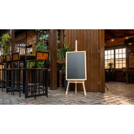 ALLboards Kreidetafel 70 x 50 cm Schwarz