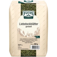 Fuchs Liebstöckelblätter gerebelt, 4er Pack (4 x 200 g)