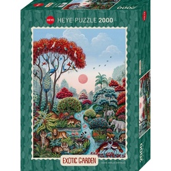 HEYE Puzzle Wildlife Paradise Puzzle 2000 Teile, 2000 Puzzleteile