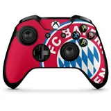 DeinDesign Skin kompatibel mit Microsoft Xbox One X Controller Folie Sticker FC Bayern München Offizielles Lizenzprodukt FCB