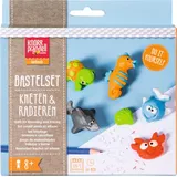 Brunnen Seaworld Bastel-Set Kneten & Radieren