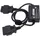 Qiilu Ej.life - Diagnosekabel丨 Obd2 Stecker auf Buchse Diagnoseadapterkabel S.1279 S1279 Modul Ersatz für Peugeot Bipper