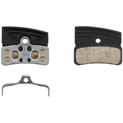 SHIMANO Scheibenbremsbelag P04C-MF, Metall mit Kühlrippen