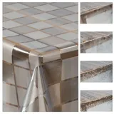 Laro Tischdecke Laro Premium Line 170 x 100 cm Braun