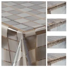 Laro Tischdecke Laro Premium Line 170 x 100 cm Braun