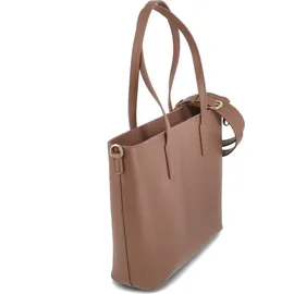 Valentino Zero Re Shopper Kunstleder Braun