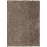 benuta Hochflorteppich, Taupe, Kunststoff, Rechteckig, 300x400 cm, pflegeleicht, Teppiche - Böden, Teppiche, Hochflorteppiche - Shaggys