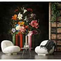 Marburg Fototapete Floral Modern 2,7 m x 2,65 m