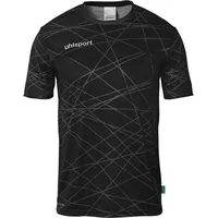Uhlsport Tower gepolstertes langarm Torwarttrikot schwarz L