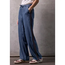 street one studio Jeans, mit Gallonstreifen soft indigo washed, 29 - 29W / 30L