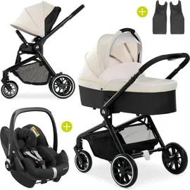 hauck 3in1 Kinderwagen-Set Move so Simply Trio in Beige - Gr.: onesize