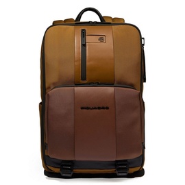 Piquadro Brief2 Special Backpack Brown - Leather