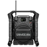 Sangean U-4X DAB+, Bluetooth®, USB, AUX, NFC wiederaufladbar, wasserdicht, stoß