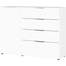 Germania Sideboard Oakland 134 x 102 x 42 cm Weiß