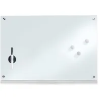 Zeller Glas-Magnettafel 60,0 x 40,0 cm weiß
