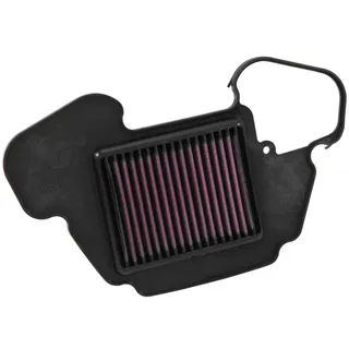 K+N K&N HA-1313 Motorrad Tauschluftfilter, Rot
