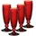 Villeroy & Boch Boston Coloured Sektgläser 4er Set Rot