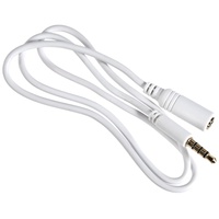 goobay Audio Verlängerungskabel für iPhone / iPad / iPod 0,5m weiß