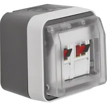 Berker Lautsprecherdose Stereo lichtgrau 11963515