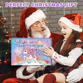 luxuskollektion Schmuck-Adventskalender Einhorn Mädchen 2024