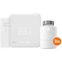 Tado Smart-Thermostat V3+ Starterpaket + 8 Thermostatköpfe