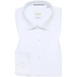 Eterna Langarmhemd Comfort Fit Weiß 45