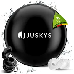 Juskys Aufblasbare Poolabdeckung Rund 3m - Winter Poolkissen, Abdeckplane zum Aufblasen, Überwintern