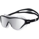 arena The One Verspiegelte Anti-Fog Unisex Schwimmbrille für Erwachsene, Taucherbrille mit Breiten Gläsern, UV-Schutz, Selbstjustierender Nasensteg, Orbit-Proof Dichtung