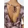 Ragwear Damen kurzer Jumpsuit Einteiler mit floralem Print