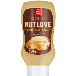 ALLNUTRITION Nutlove Sauce, 280 g Tube, White Peanut Choco - 280g EUR/kg)