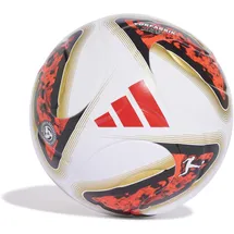 adidas Bundesliga 26/27 Torfabrik League Boxed Ball White/Black/solar red, 5