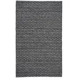 PAD Teppich PAD "KEBU", anthrazit, B:170cm H:5mm L:240cm, Baumwolle, Viskose, Wolle, Teppiche, Teppich, handgewebt, modernes Design, Wohnzimmer, Schlafzimmer