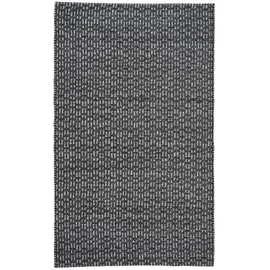 PAD Teppich PAD "KEBU", anthrazit, B:170cm H:5mm L:240cm, Baumwolle, Viskose, Wolle, Teppiche, Teppich, handgewebt, modernes Design, Wohnzimmer, Schlafzimmer