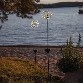 StarTrading LED Solarstab FEUERWERK Gartendeko H: 85cm Lichtsensor | Gr.: onesize