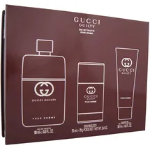 GUCCI Guilty Pour Homme Eau de Toilette 90 ml + Deo Stick 75 ml + Shower Gel 50 ml Geschenkset 1