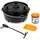 Petromax Dutch Oven Set 7,6 l Gusseisen schwarz